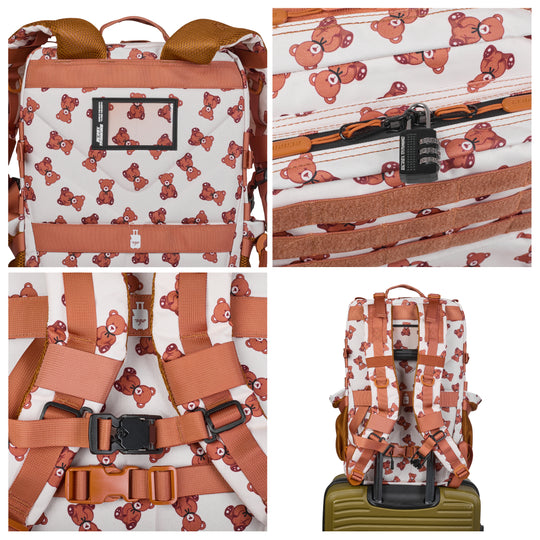 Mochila Táctica V1 45L All in Teddy Bear