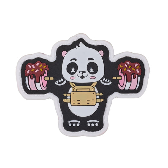 Parche Pvc Cream Panda