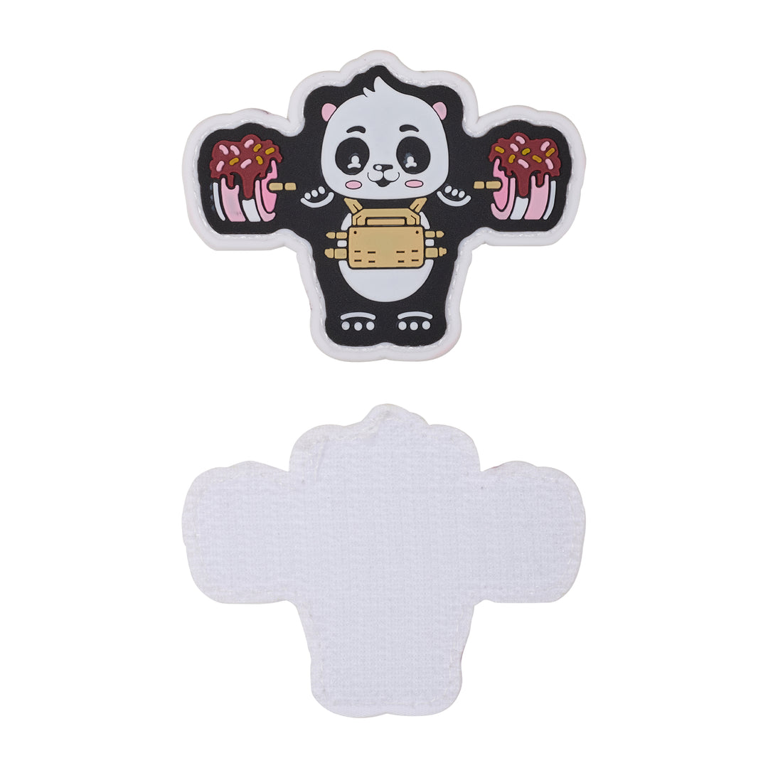 Parche Pvc Cream Panda