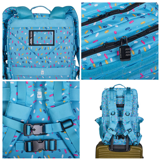Mochila Táctica V1 45L All in Blue Glazed