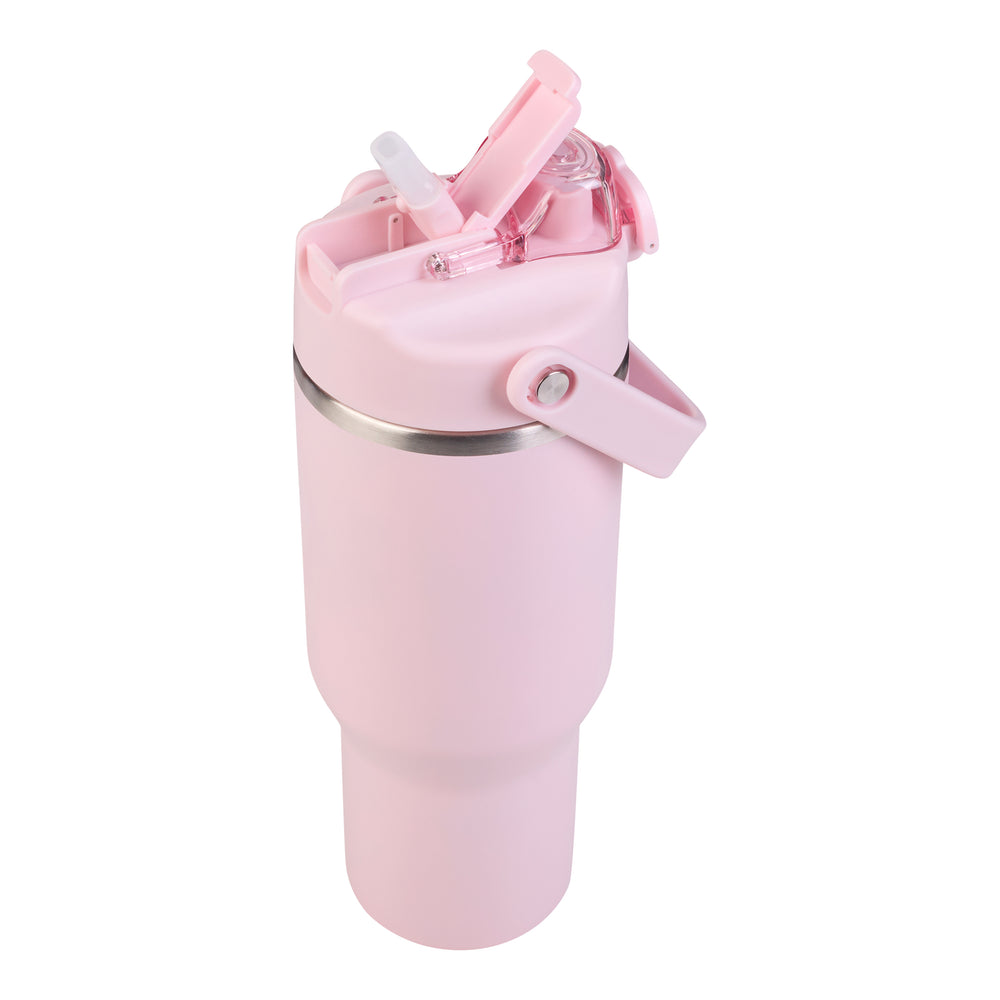 Botella Térmica de Aluminio Rosa 1L