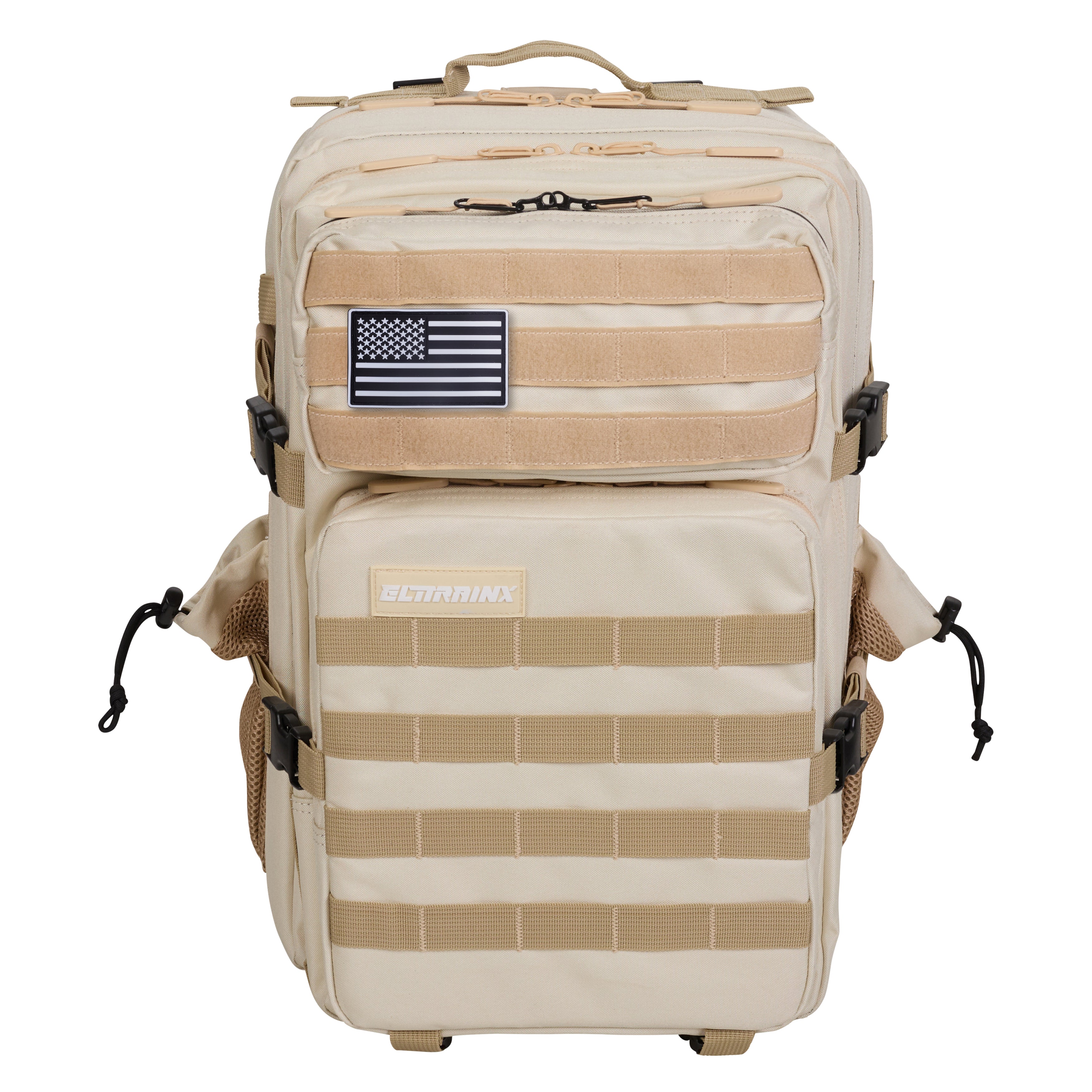 Mochila Táctica V1 All In 45L Cream Khaki - Elitex Training