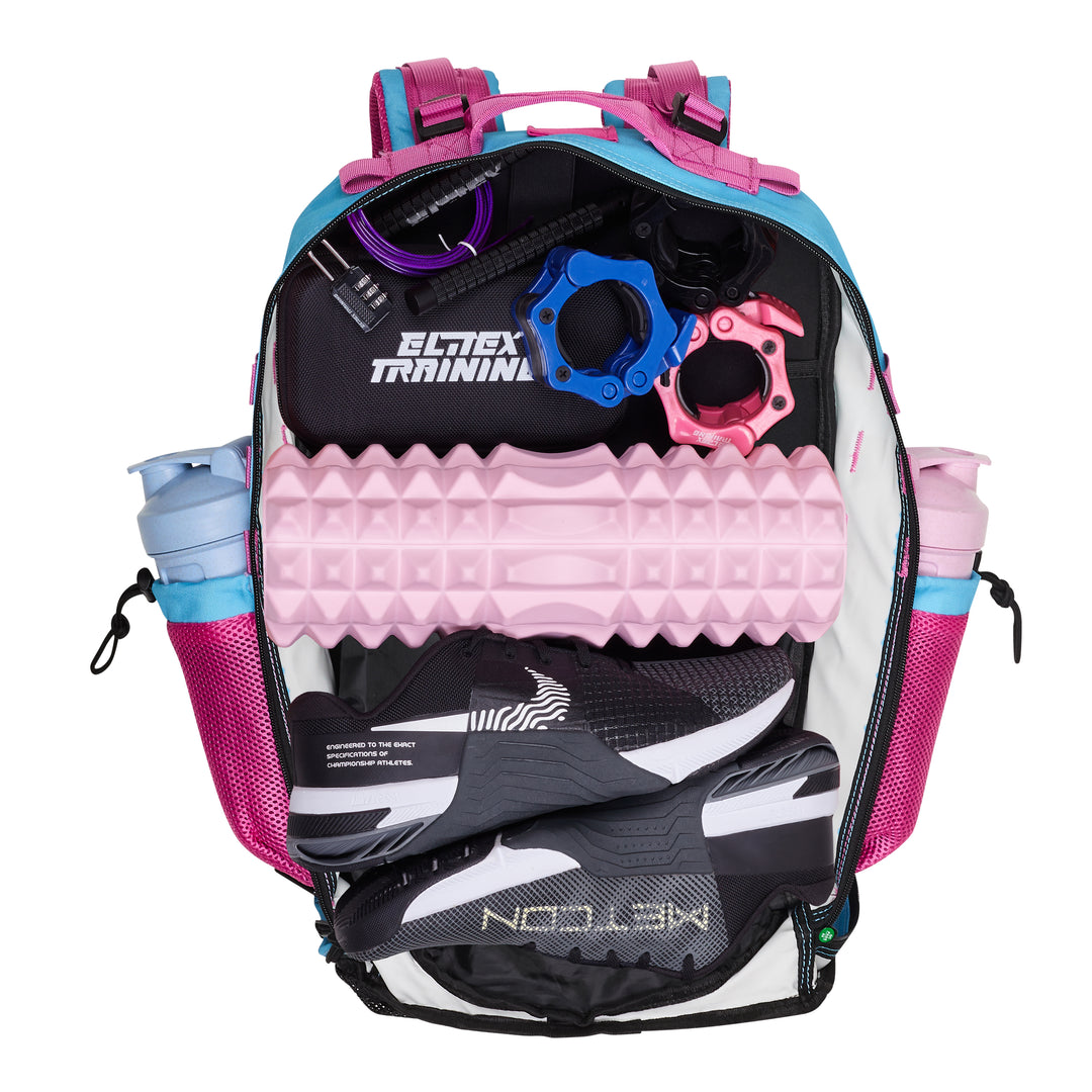 Mochila Táctica V1 45L All in Azul Fuego - Elitex Training