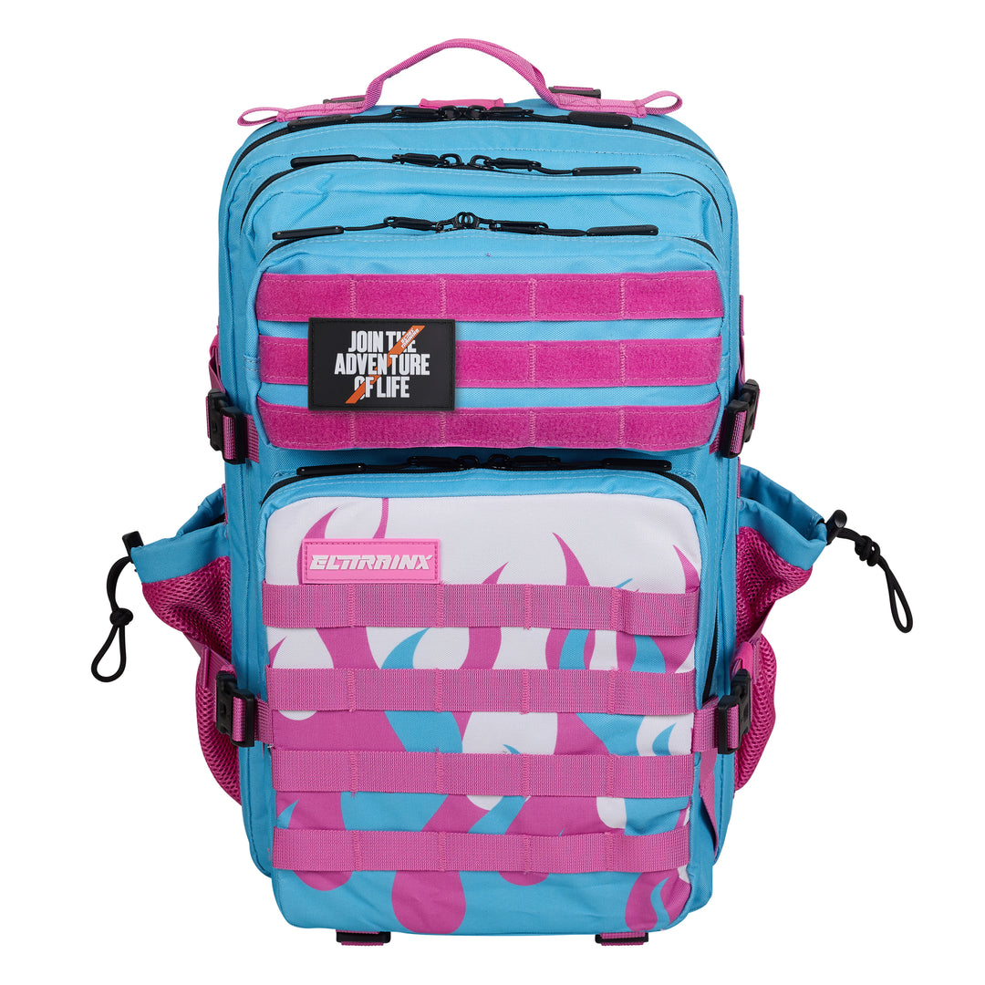 Mochila Táctica V1 45L All in Azul Fuego - Elitex Training