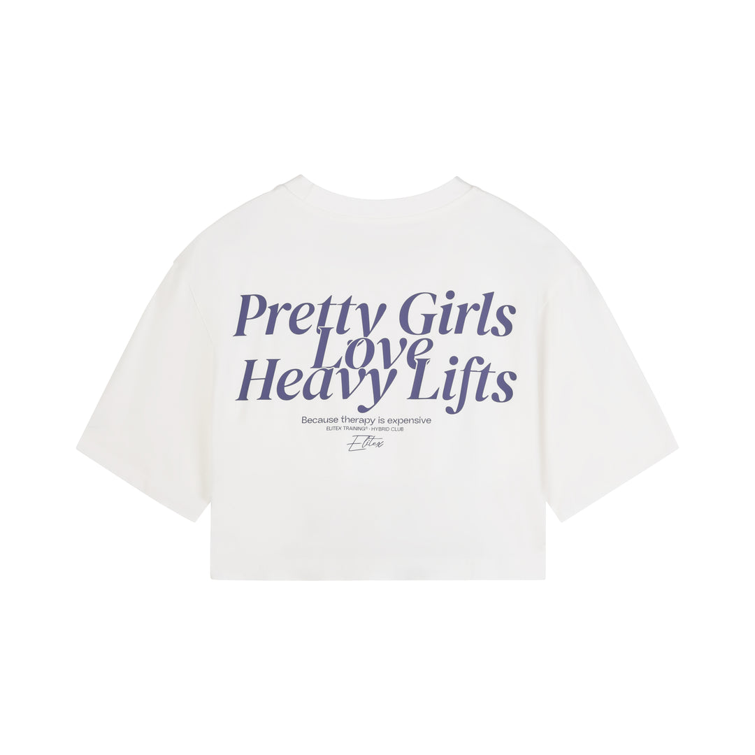 Camiseta Oversize Mujer Pretty Girls Love Heavy Lifts