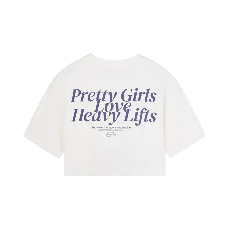 Camiseta Oversize Mujer Pretty Girls Love Heavy Lifts