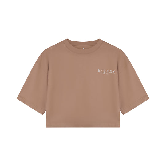 Camiseta Oversize Mujer Training Was Not on My Plans