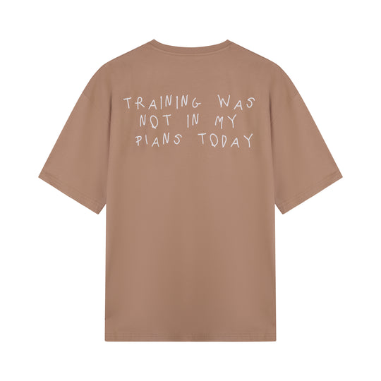 Camiseta Oversize Training Was Not on My Plans