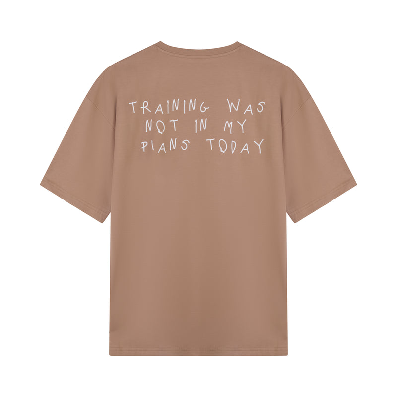 Camiseta Oversize Training Was Not on My Plans