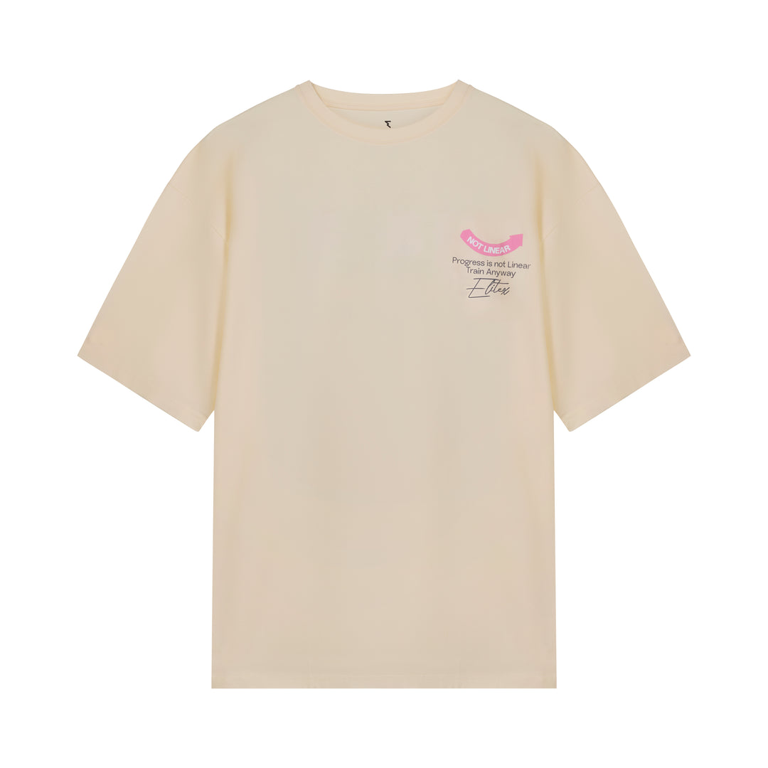 Camiseta Oversize Progress Is Not Linear