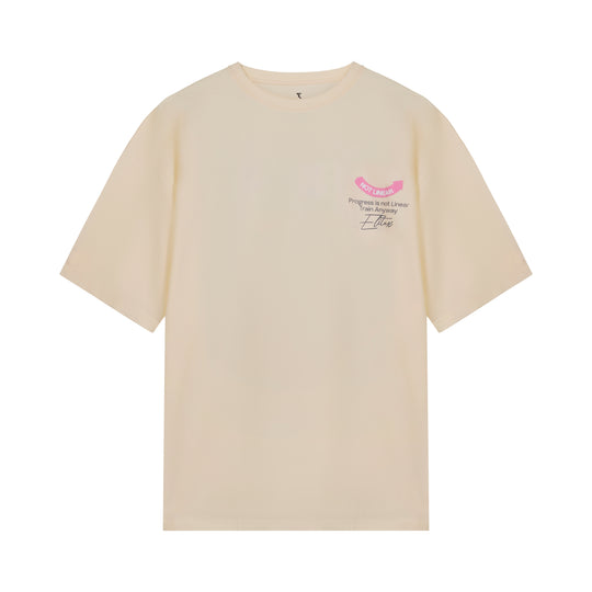 Camiseta Oversize Progress Is Not Linear