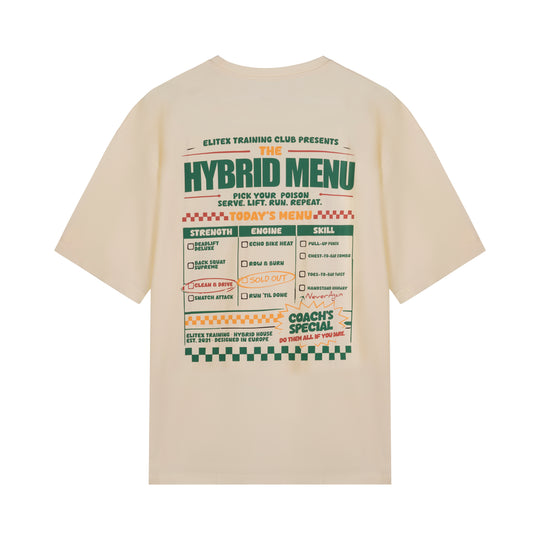 Camiseta Oversize The Hybrid Menu