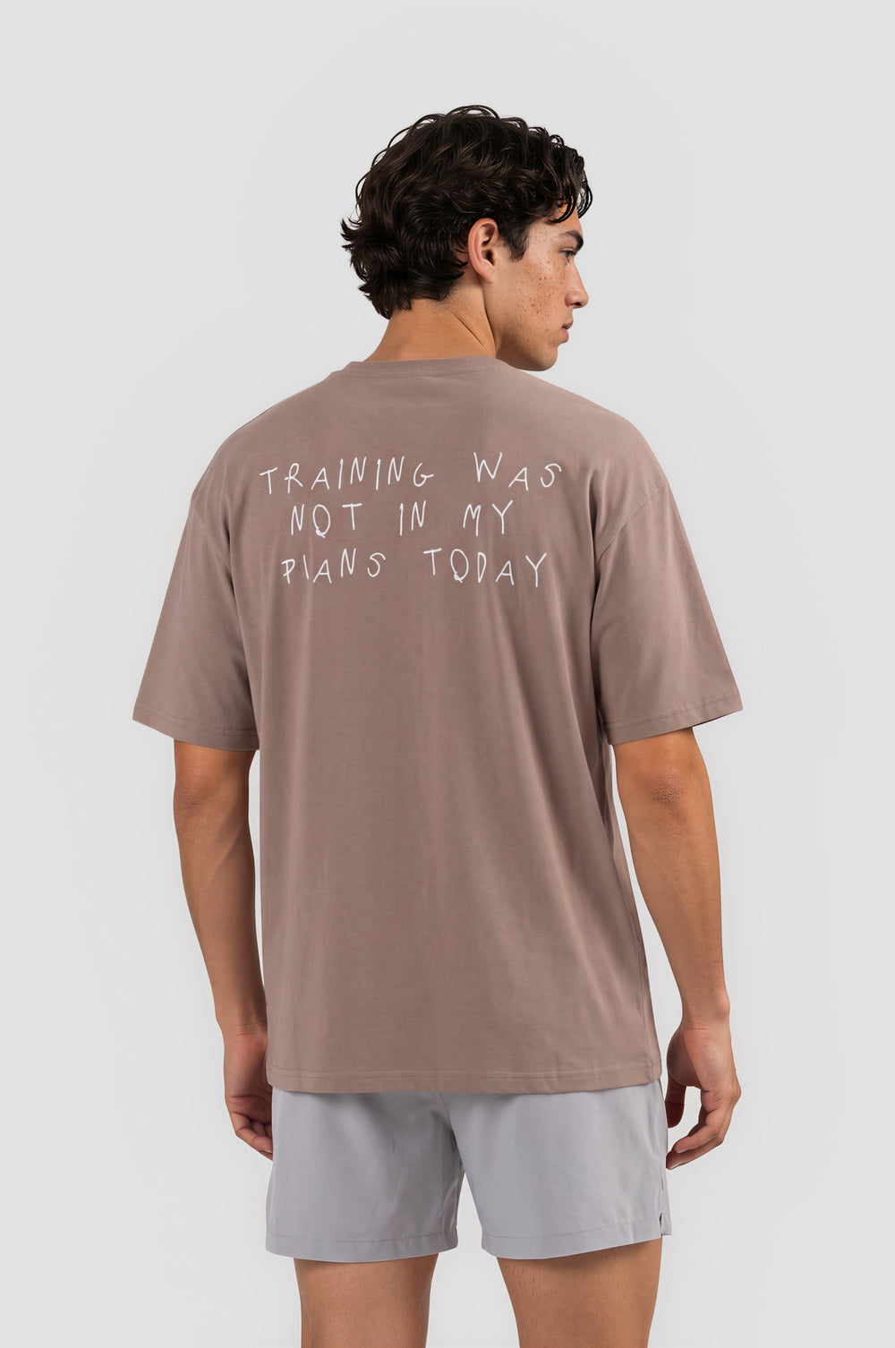 Camiseta Oversize Training Was Not on My Plans