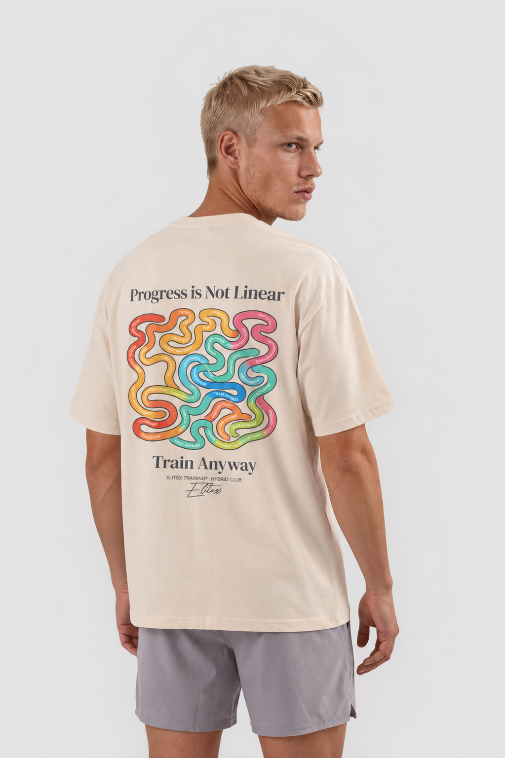 Camiseta Oversize Progress Is Not Linear
