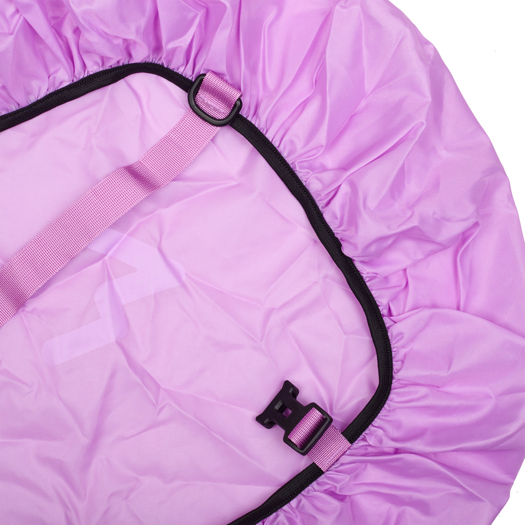 Wasserdichter Regenschutz für 25L- und 45L-Rucksäcke Lavendel