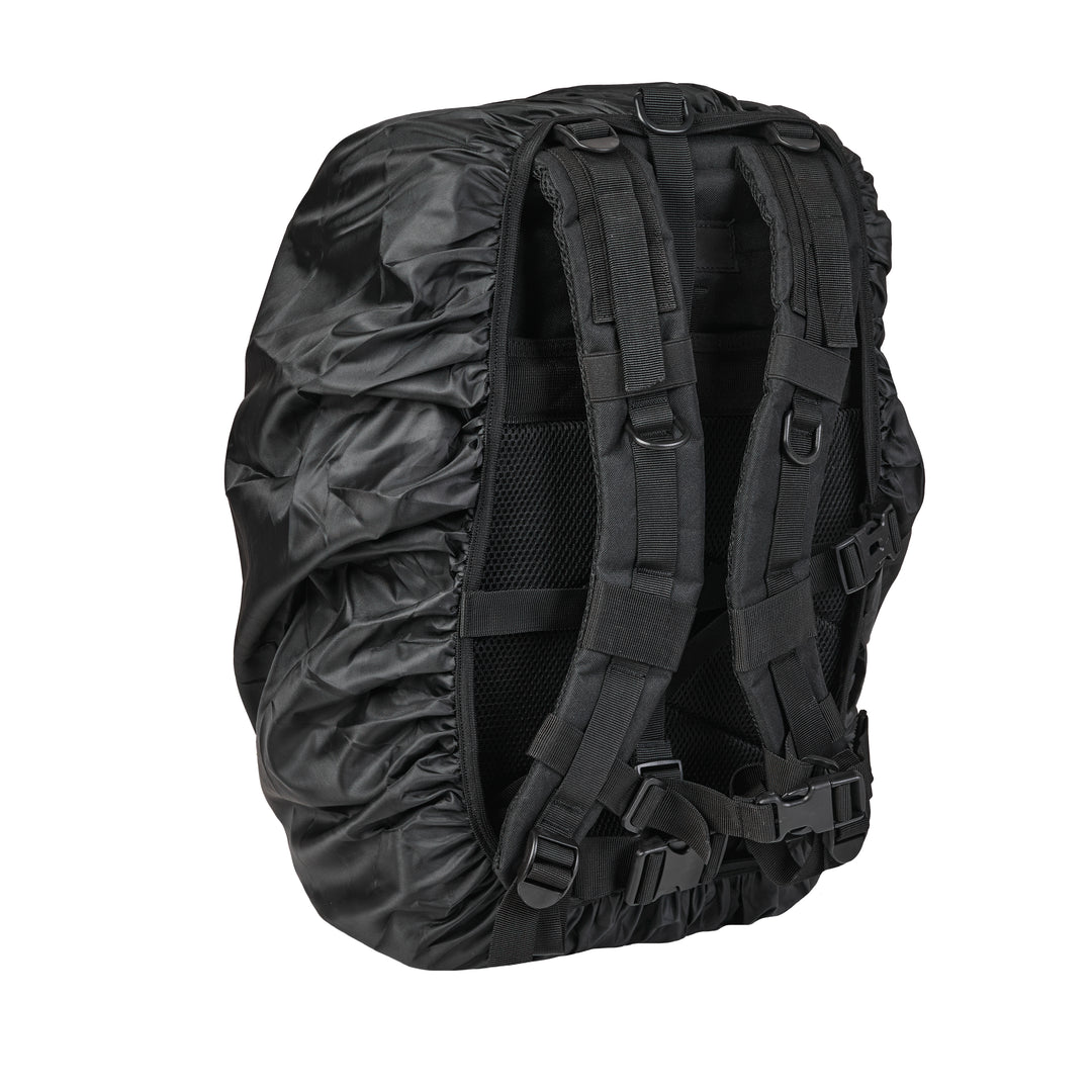 Wasserdichter Regenschutz für 25L- und 45L-Rucksäcke, Schwarz