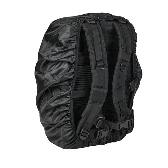 Wasserdichter Regenschutz für 25L- und 45L-Rucksäcke, Schwarz