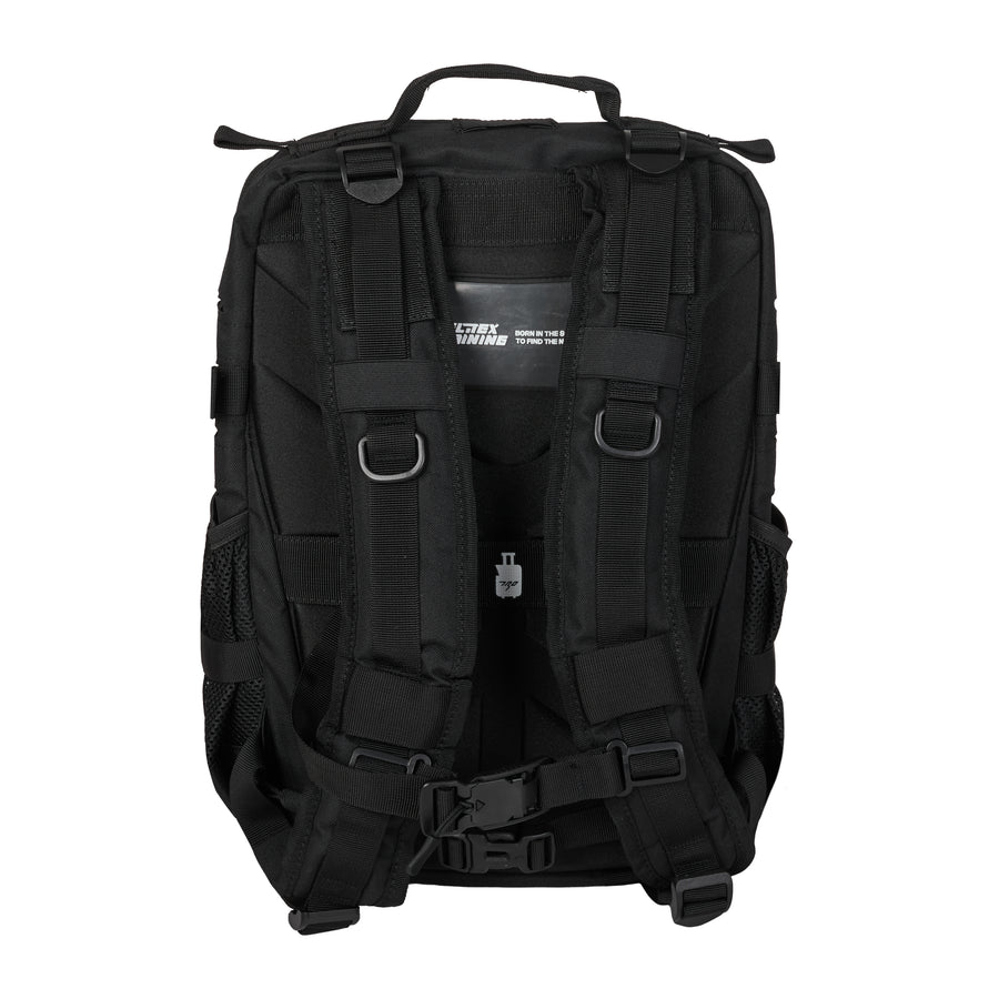 Wyściełany tył i szelki plecaka <tc>MAX</tc> · MAX 25 L