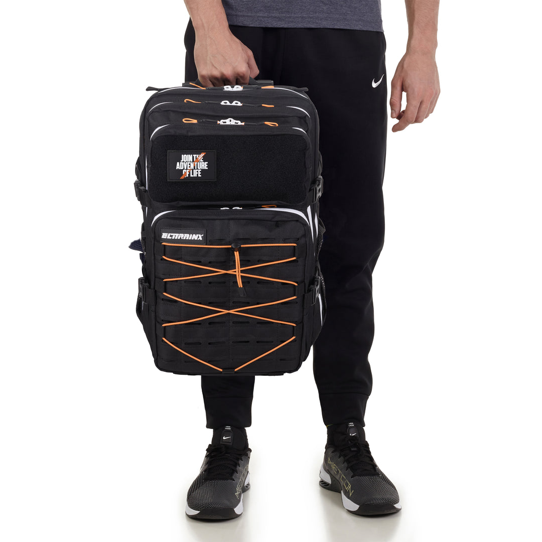 Mochila Táctica V2 45L Hybrid Negro - Elitex Training