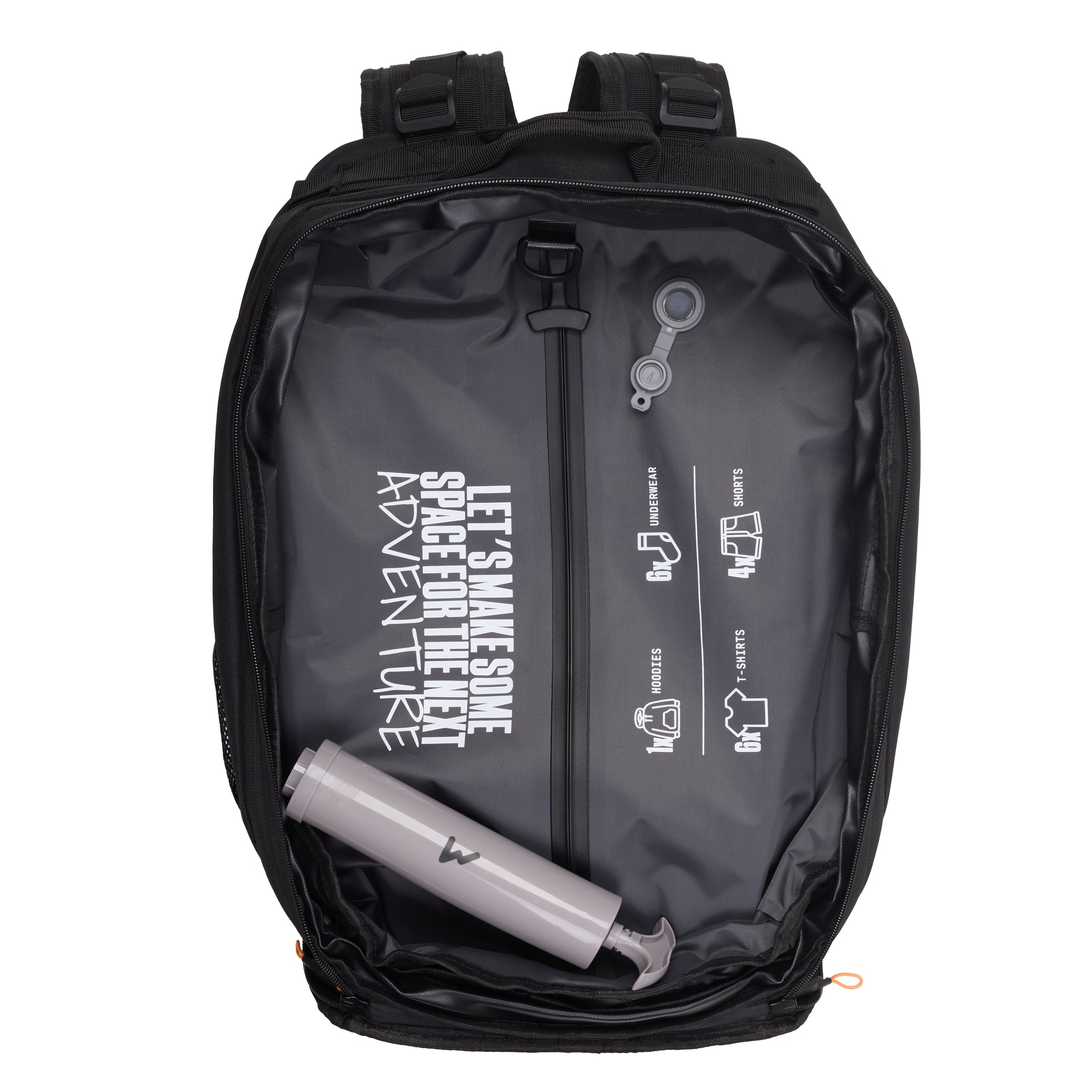 Mochila Táctica 45L All In MAX con bolsa de compresión incluida - Elitex Training