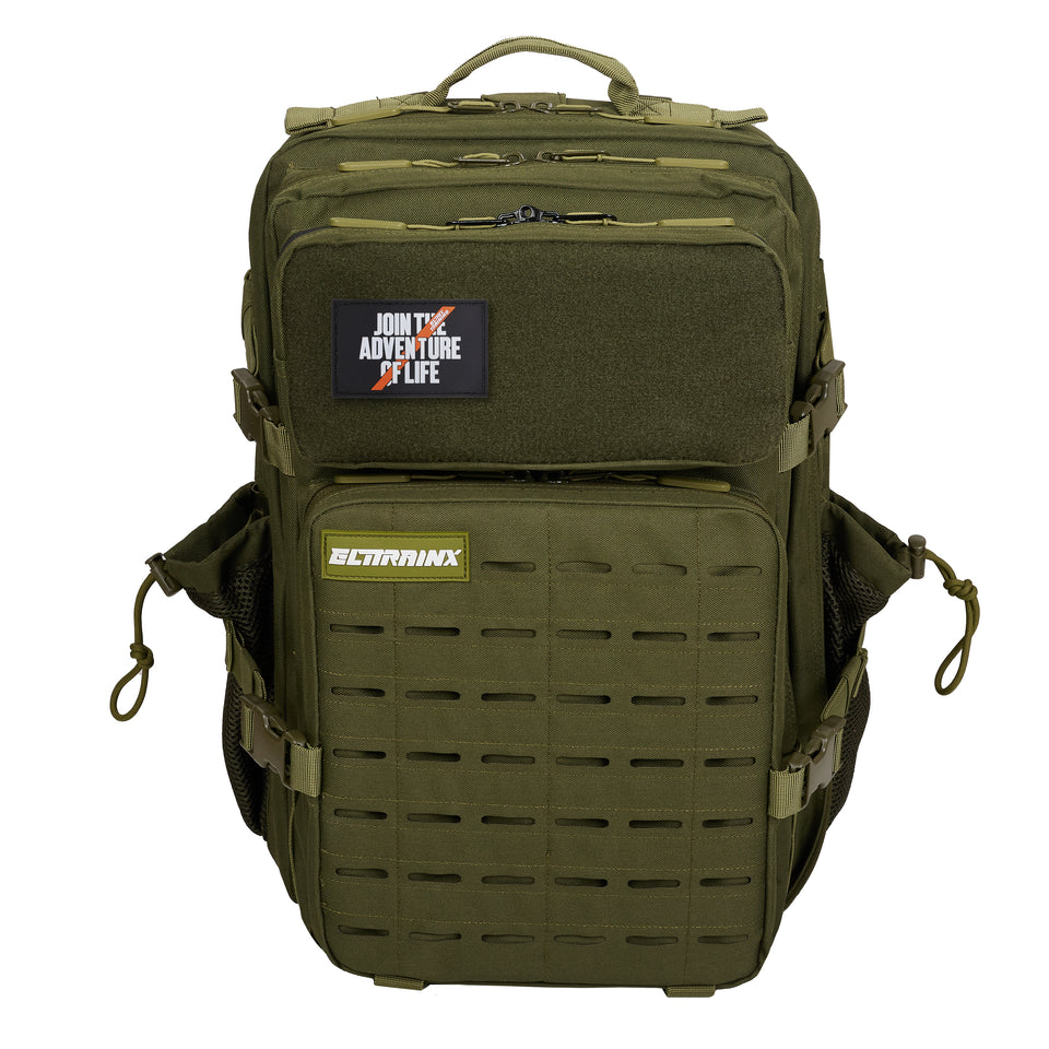 Mochila Táctica V2 45L Verde - Elitex Training