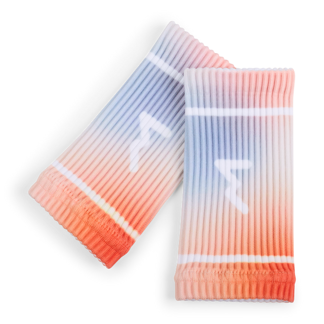 Cross Training Sunset Wrist Wraps