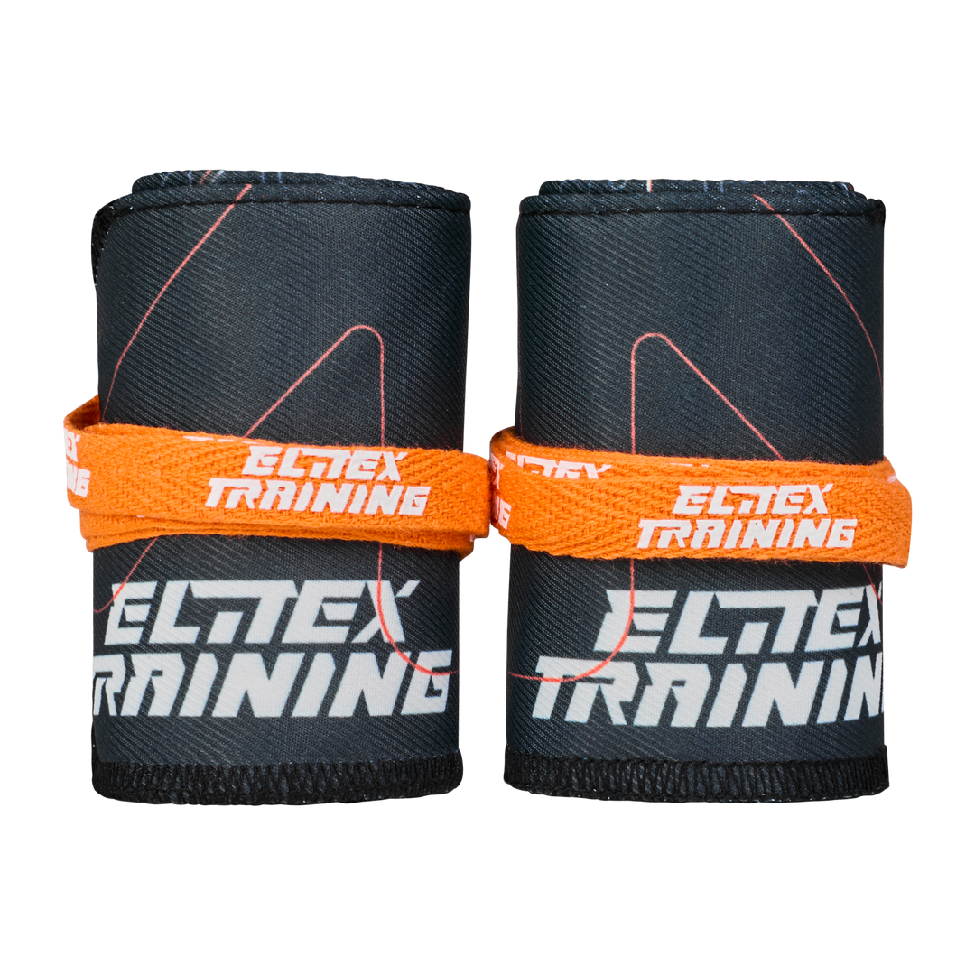 Fabric Wristbands for Cross Training and Weightlifting - Black