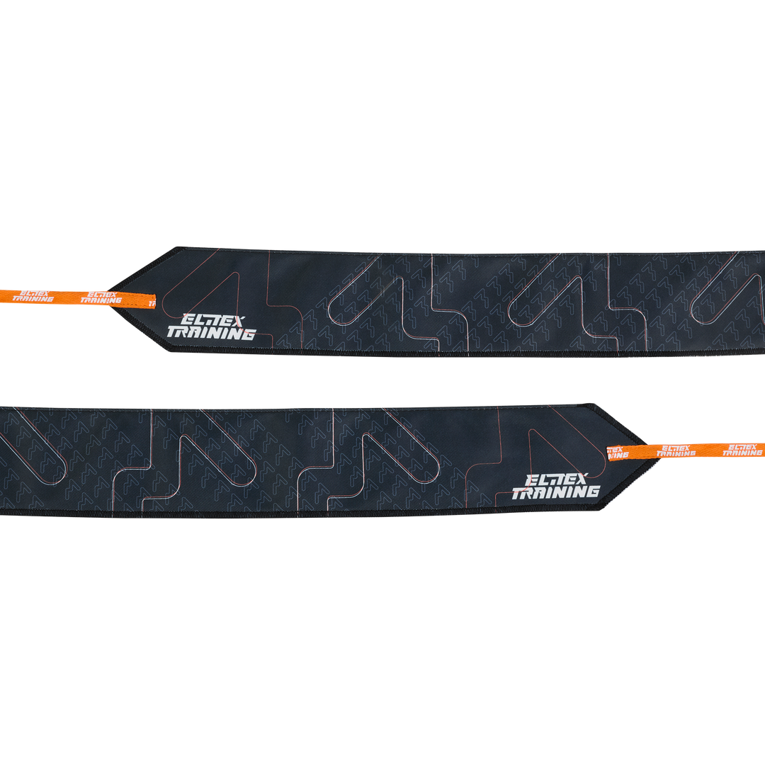 Fabric Wristbands for Cross Training and Weightlifting - Black
