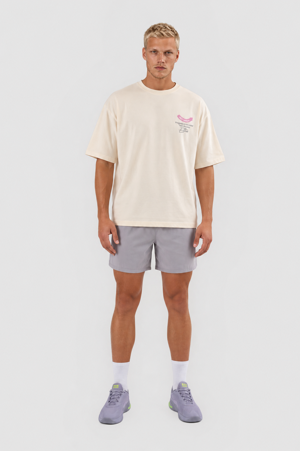 Camiseta Oversize Progress Is Not Linear