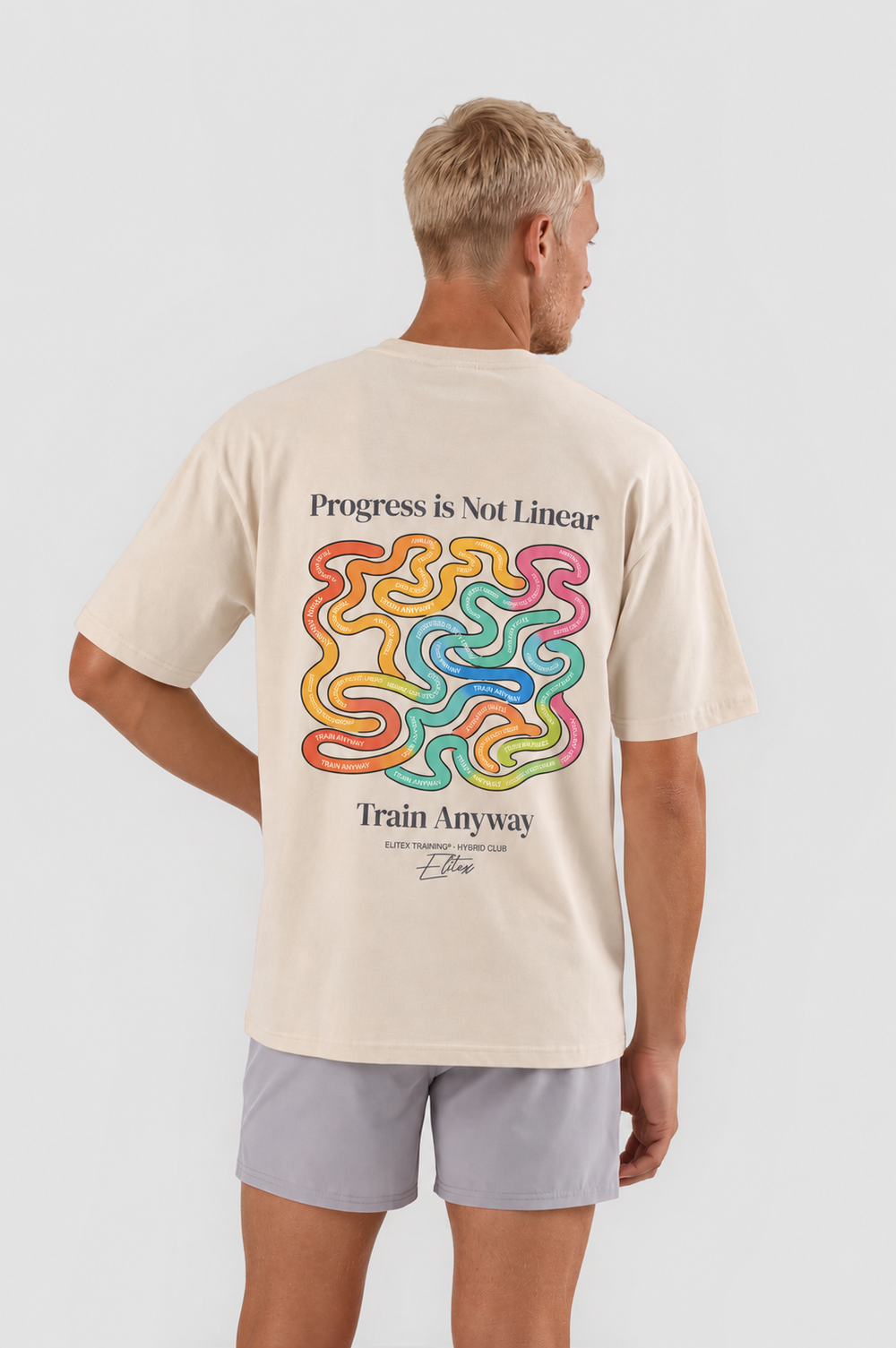 Camiseta Oversize Progress Is Not Linear