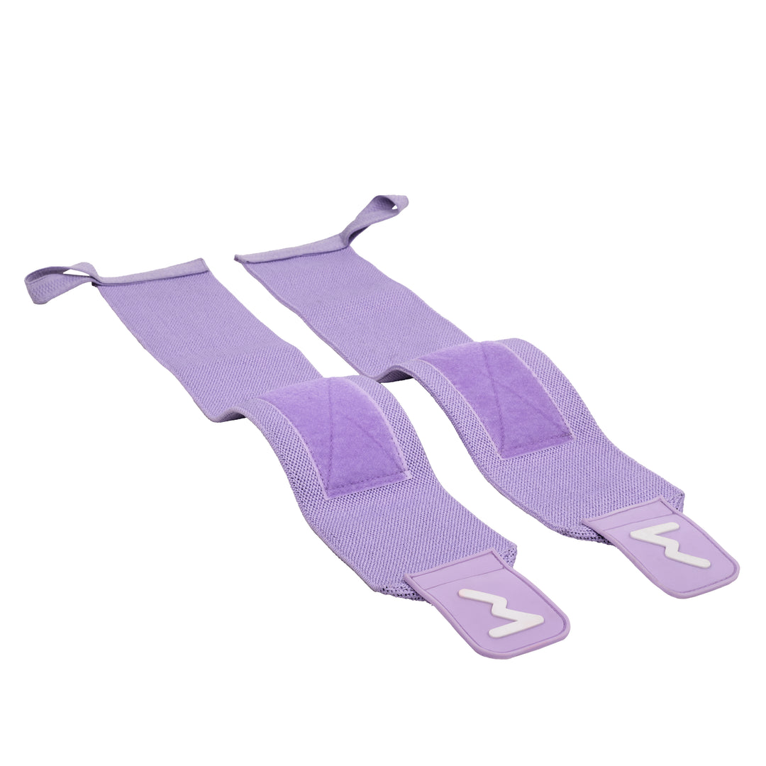 Muñequeras de Halterofilia Lavanda - Elitex Training