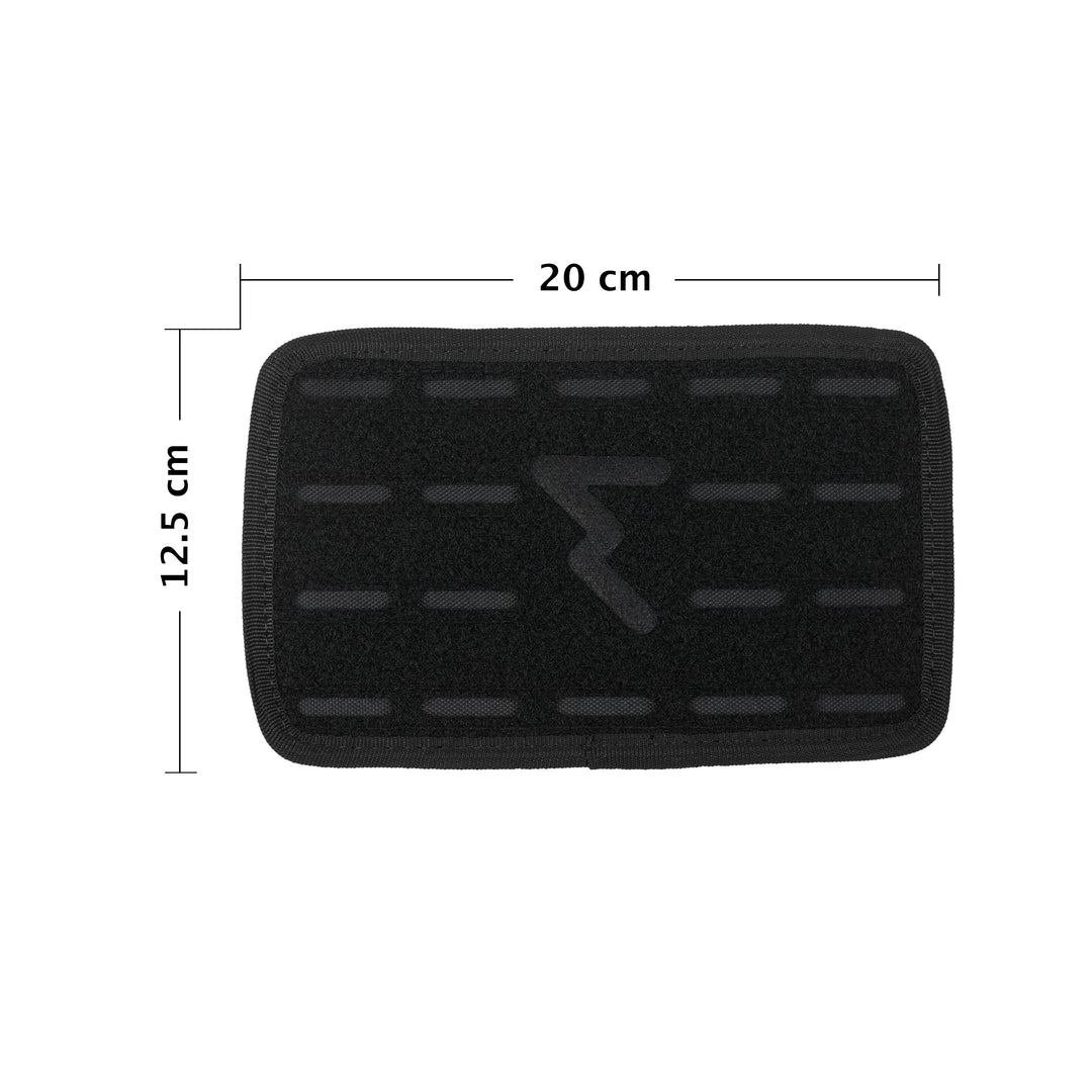 Velcro Panel for 25L Backpacks Black