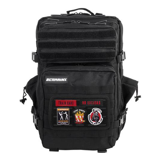 Velcro Panel for 25L Backpacks Black