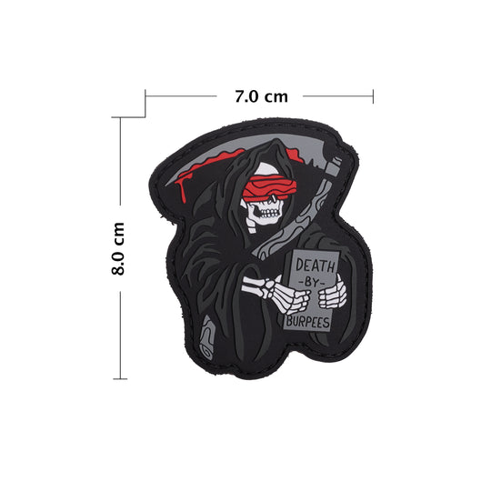 Parche Pvc Death By Burpees - Elitex Training
