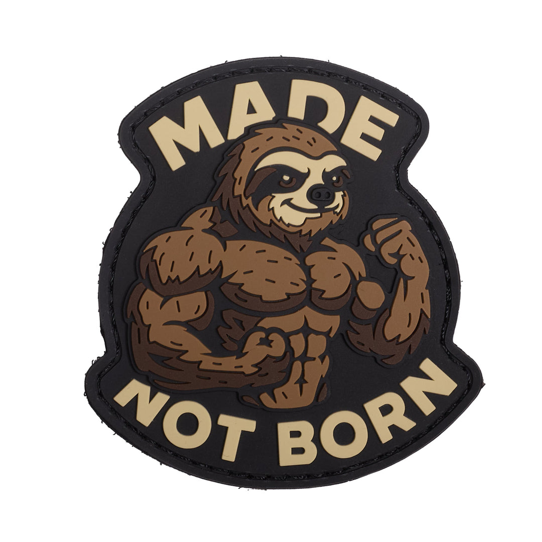 Parche Pvc Born not Made - Elitex Training