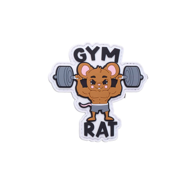 Gym Rat Pvc Patch