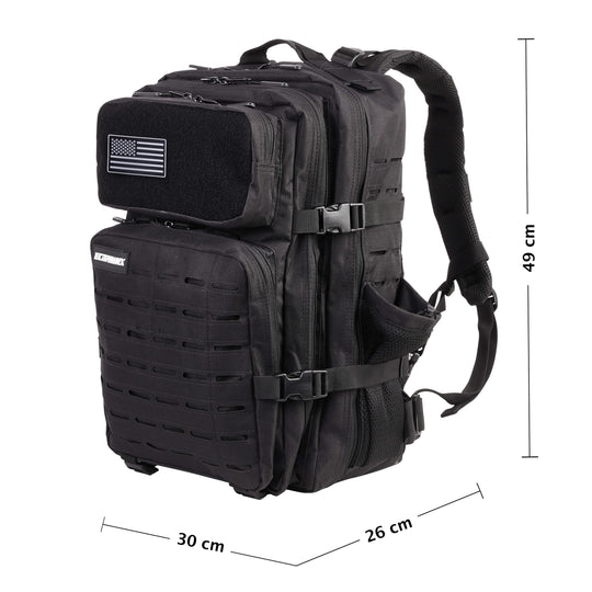 Mochila Táctica V2 45L Negro *PROMO* - Elitex Training