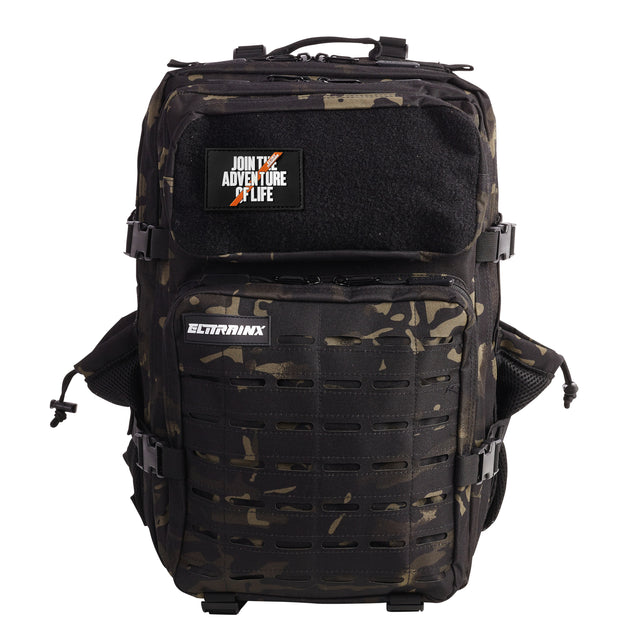 Tactical Backpack V2 45L <tc>All In</tc> Black Camouflage