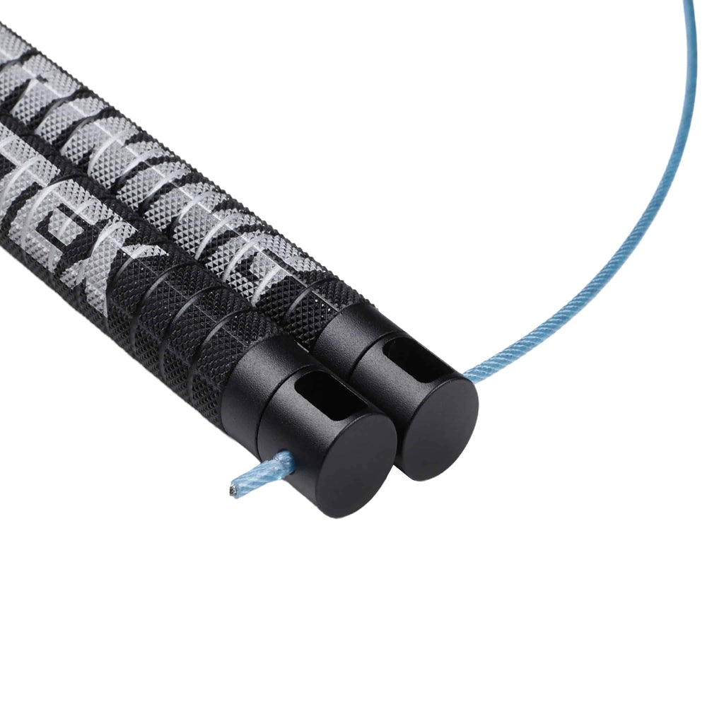 Comba de velocidad PRO Black Mate + Blue Rope