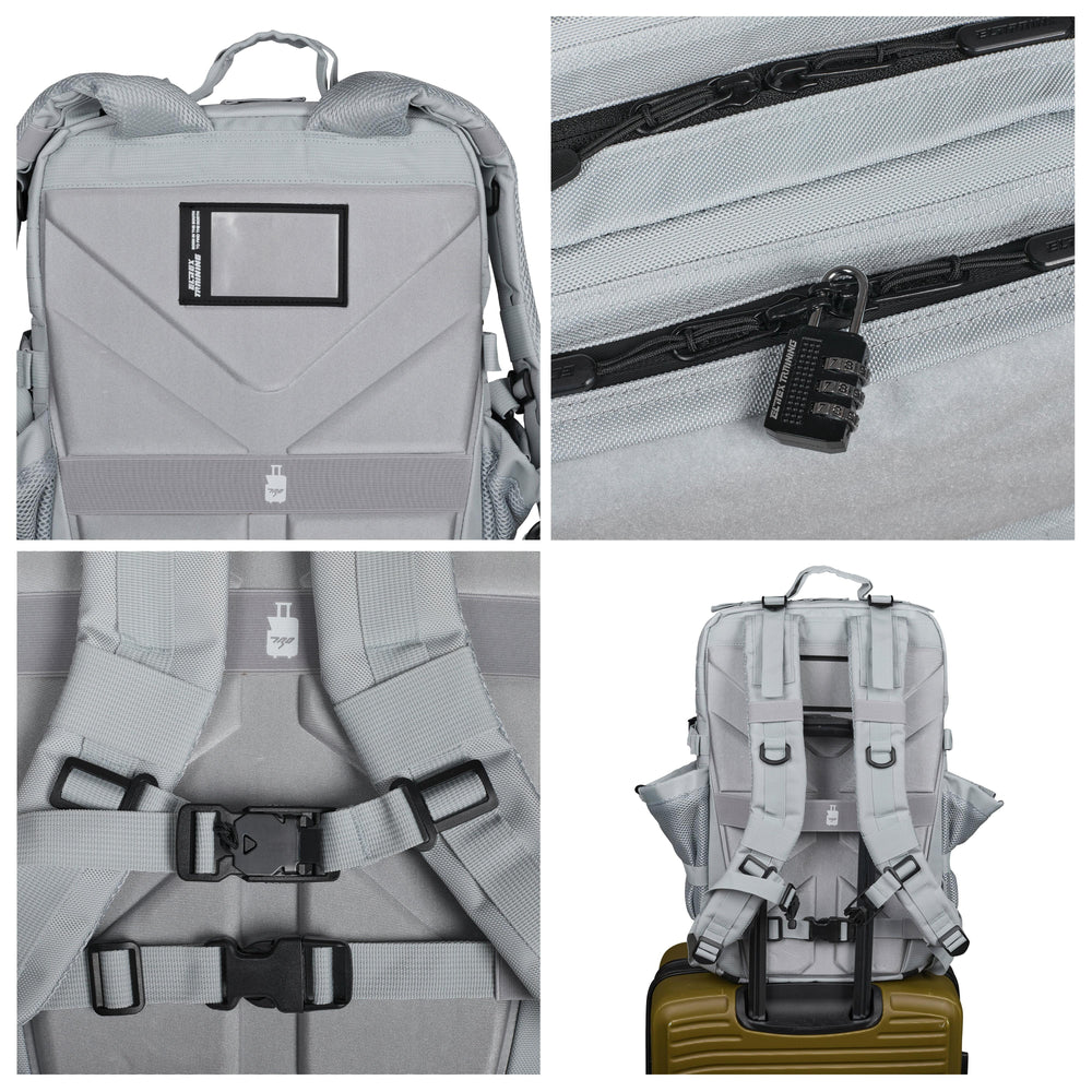 Mochila Táctica V2 45L All In Silver Lime - Elitex Training