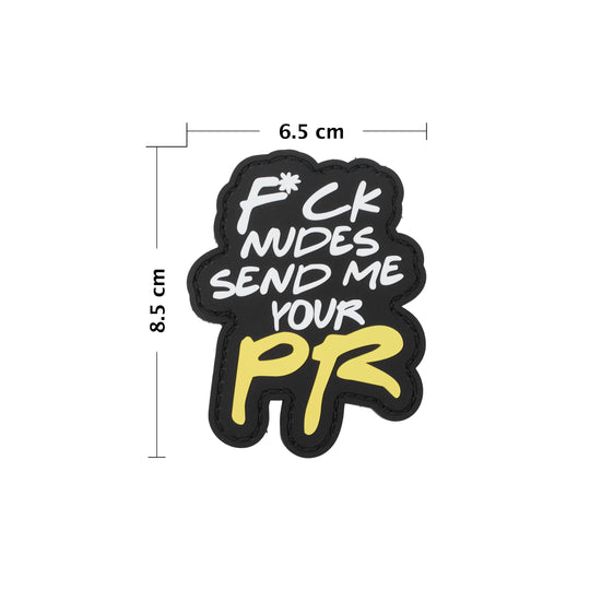 Parche Pvc Send me your PR - Elitex Training