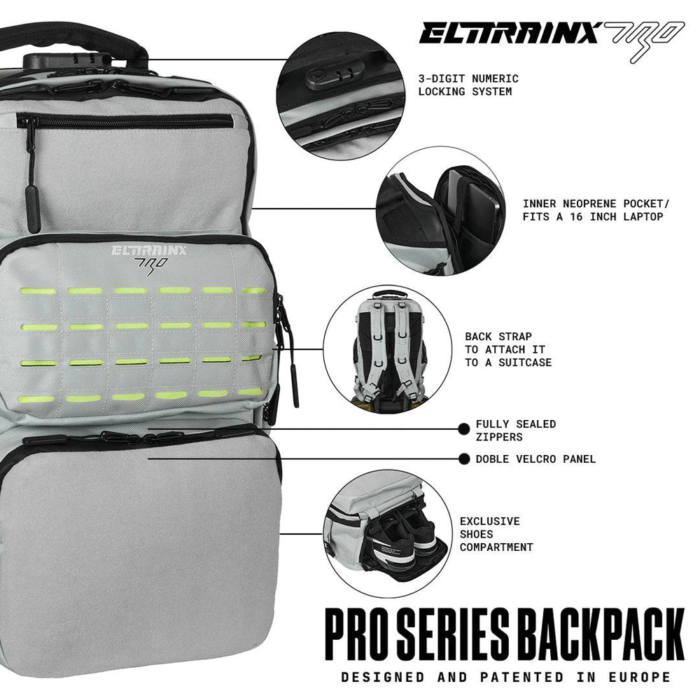 Mochila Pro Series 45L Silver Lima - Elitex Training