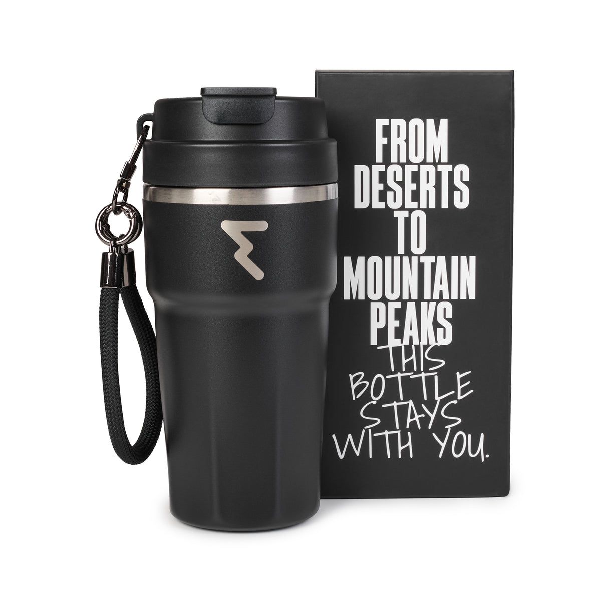 Summit Aluminum Thermal Bottle 500ml Black