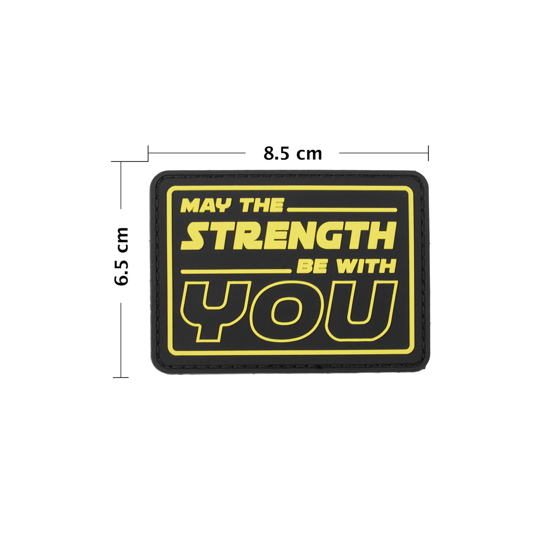 Parche Pvc May the Strenght - Elitex Training