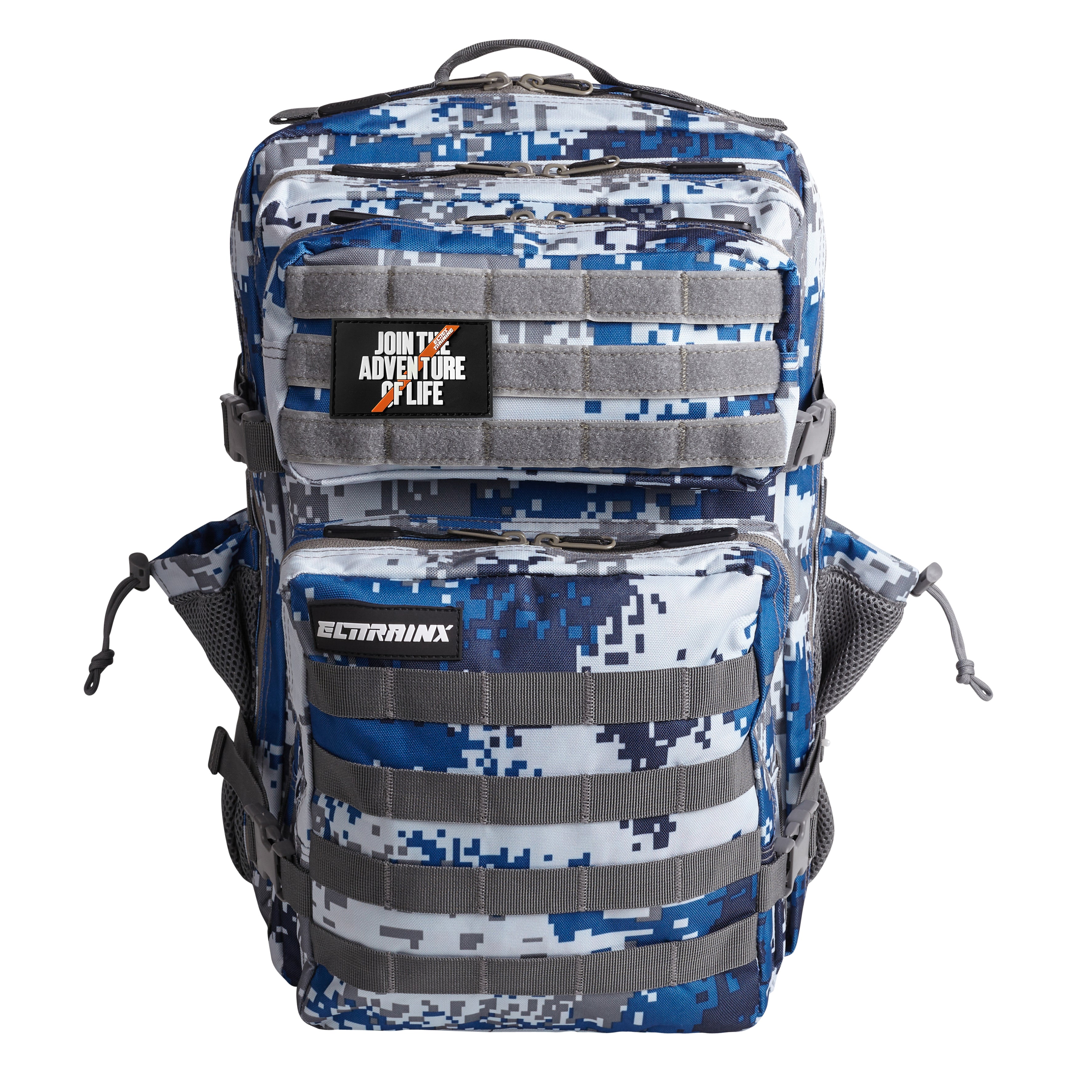 Mochila Táctica V1 45L All In Navy Digital - Elitex Training