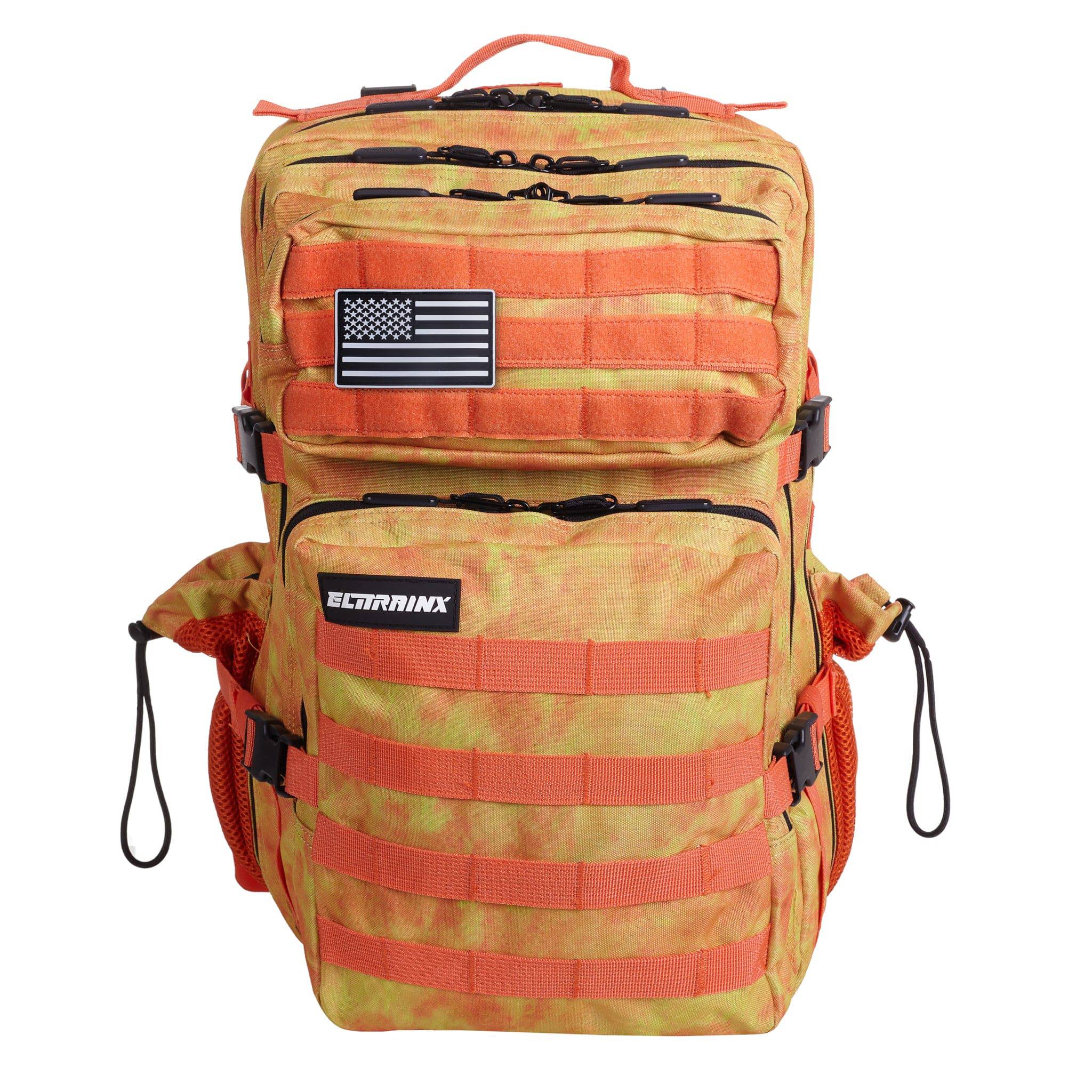 Mochila Táctica V1 45L All In Jungla Naranja - Elitex Training