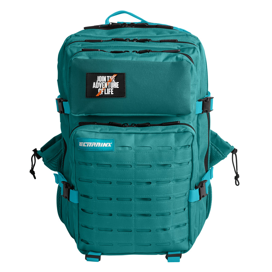 Mochila Táctica V2 All In 45L Turquesa - Elitex Training