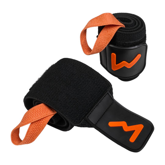 Black Weightlifting Wristbands
