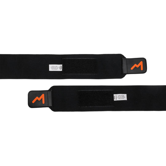 Black Weightlifting Wristbands