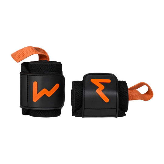 Black Weightlifting Wristbands
